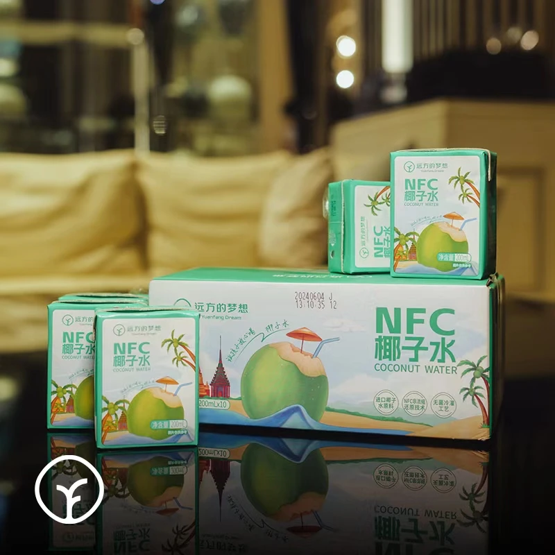 鲜享原汁100%椰子水饮品运动补水新鲜椰汁果汁解渴椰子水