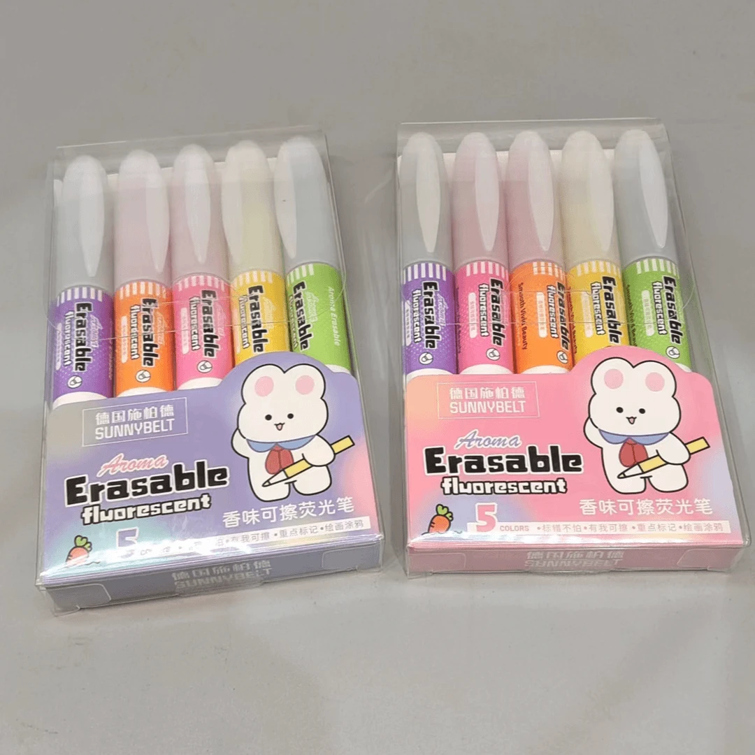 荧光笔标记笔涂画香味荧光笔2盒