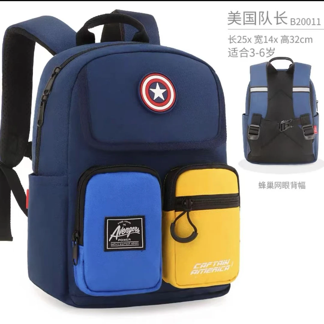 小童迷你书笔袋撞色背包