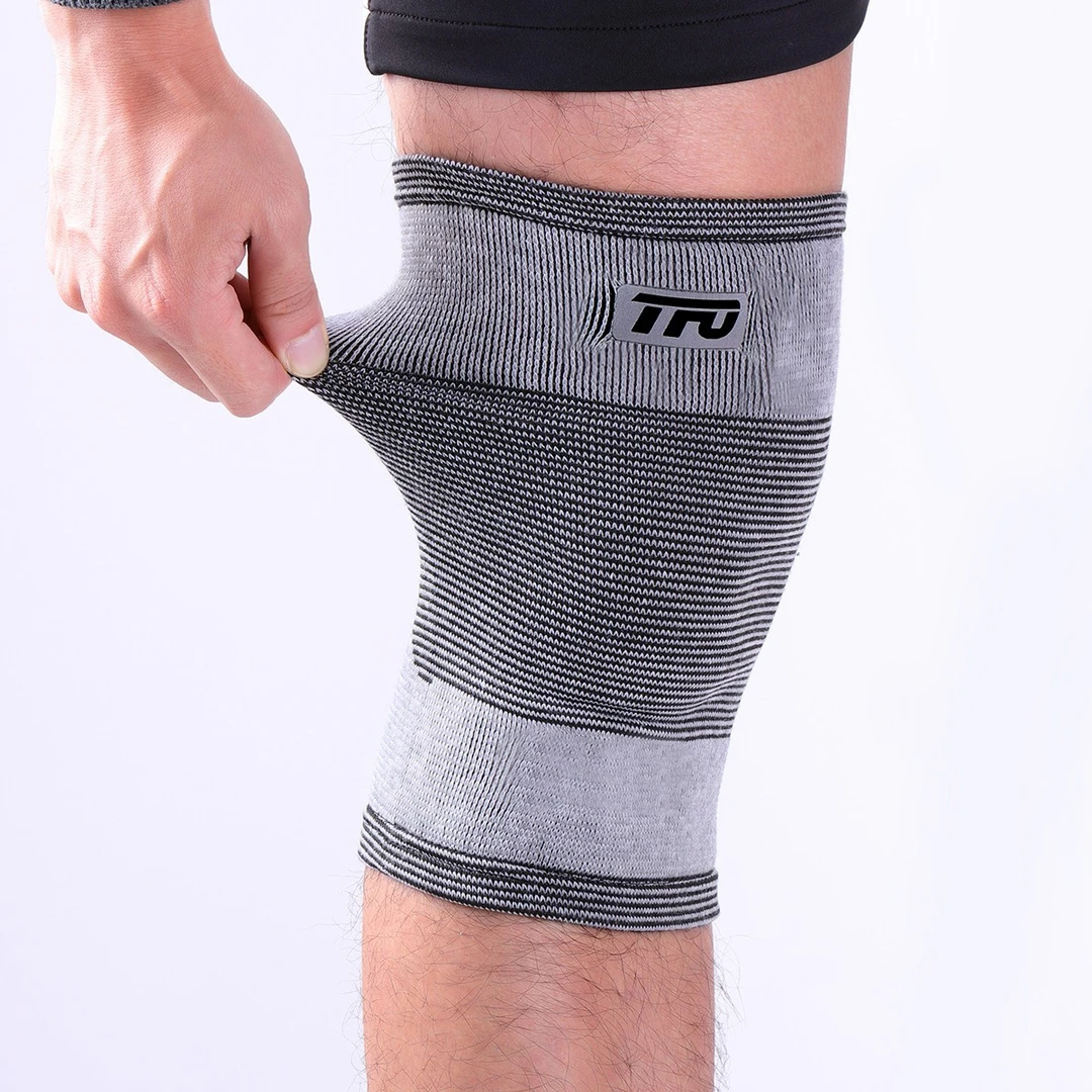TFO运动弹力护膝竹炭护腿男女户外透气骑行跑步篮球护膝盖腿套