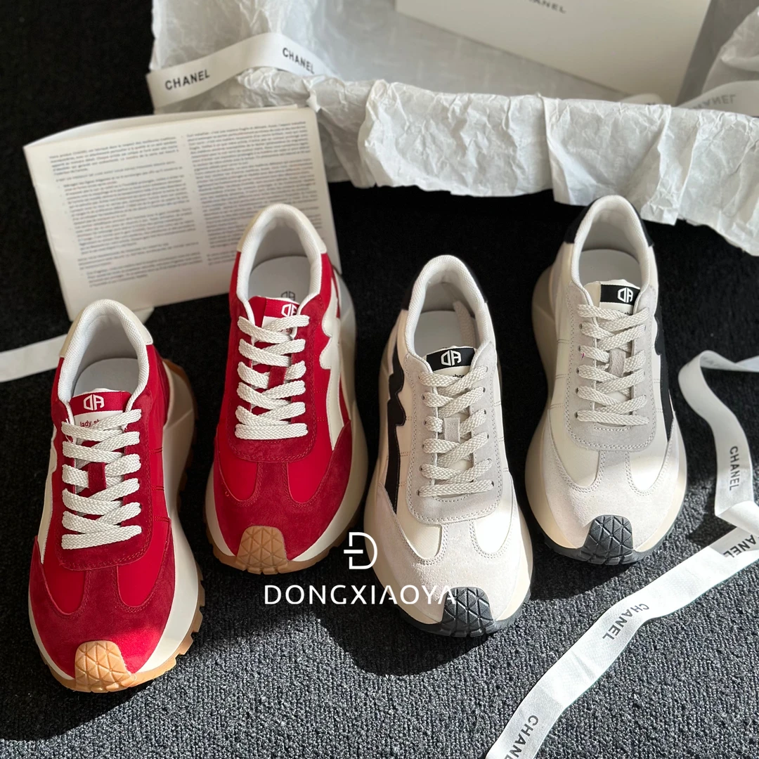 【呀呀家】24SS｜早春新款厚底增高阿甘鞋休闲鞋｜时尚百搭ins潮鞋