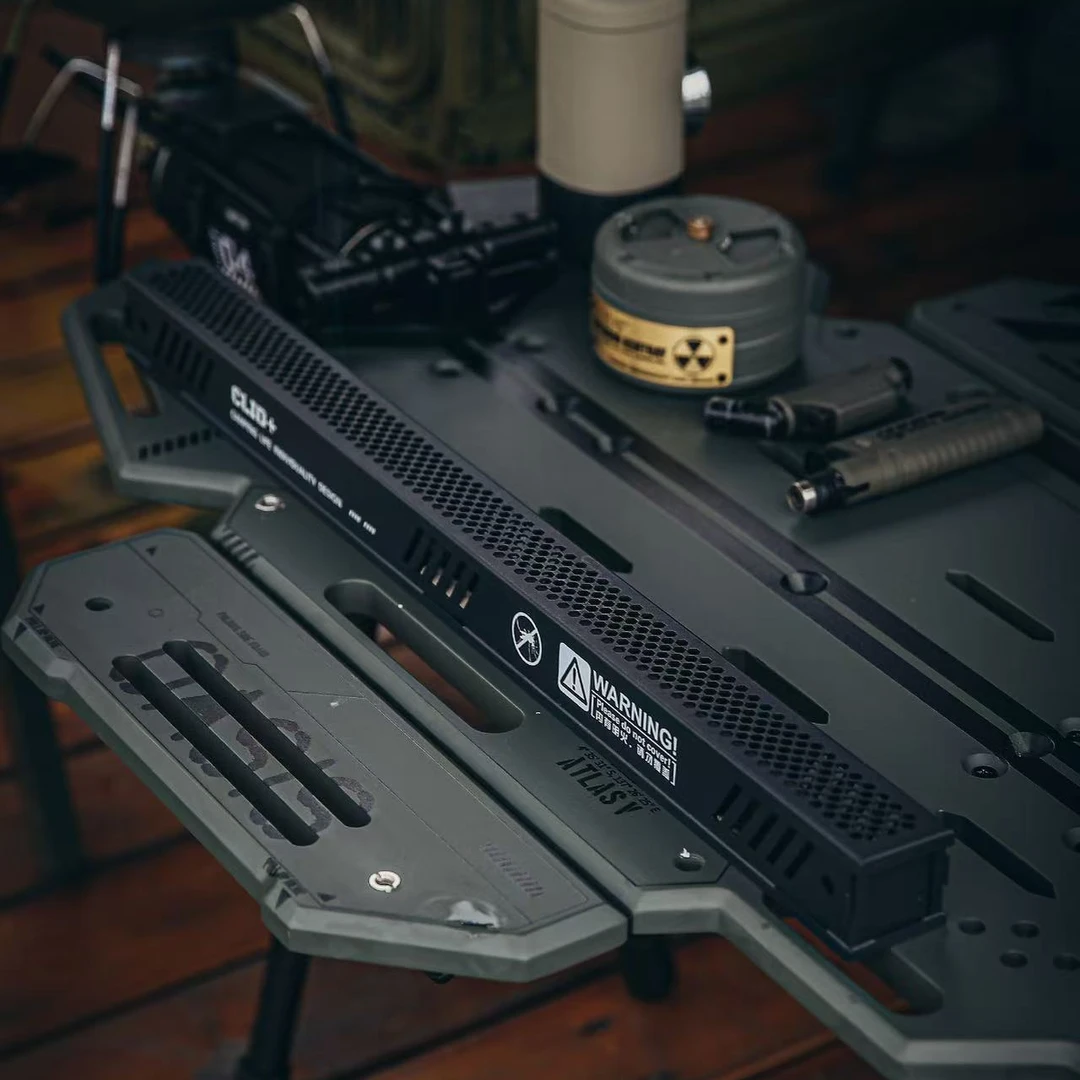 山也至子战术蚊香盒户外便携可拼接防烫香薰花园可悬挂