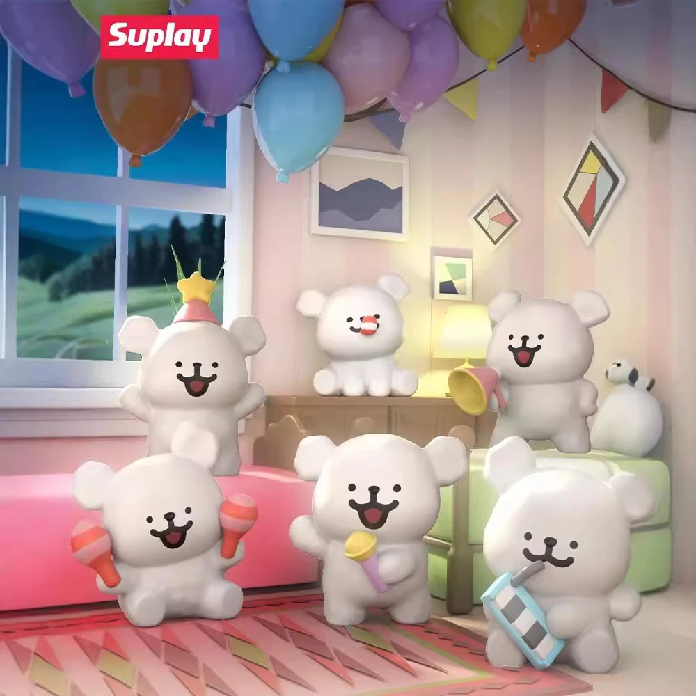 【奥叮叮拆盒】线条小狗第二弹派对系列萌粒玩手办公仔礼物摆件玩具