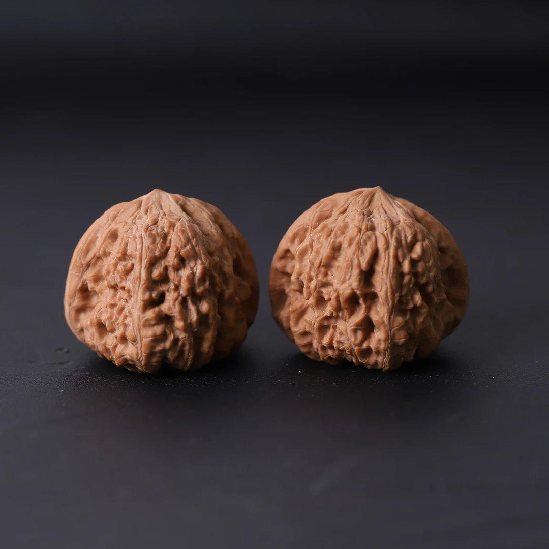 YC1024-98 【平谷凹底】涞水溯源麻核桃专场文玩核桃手把件