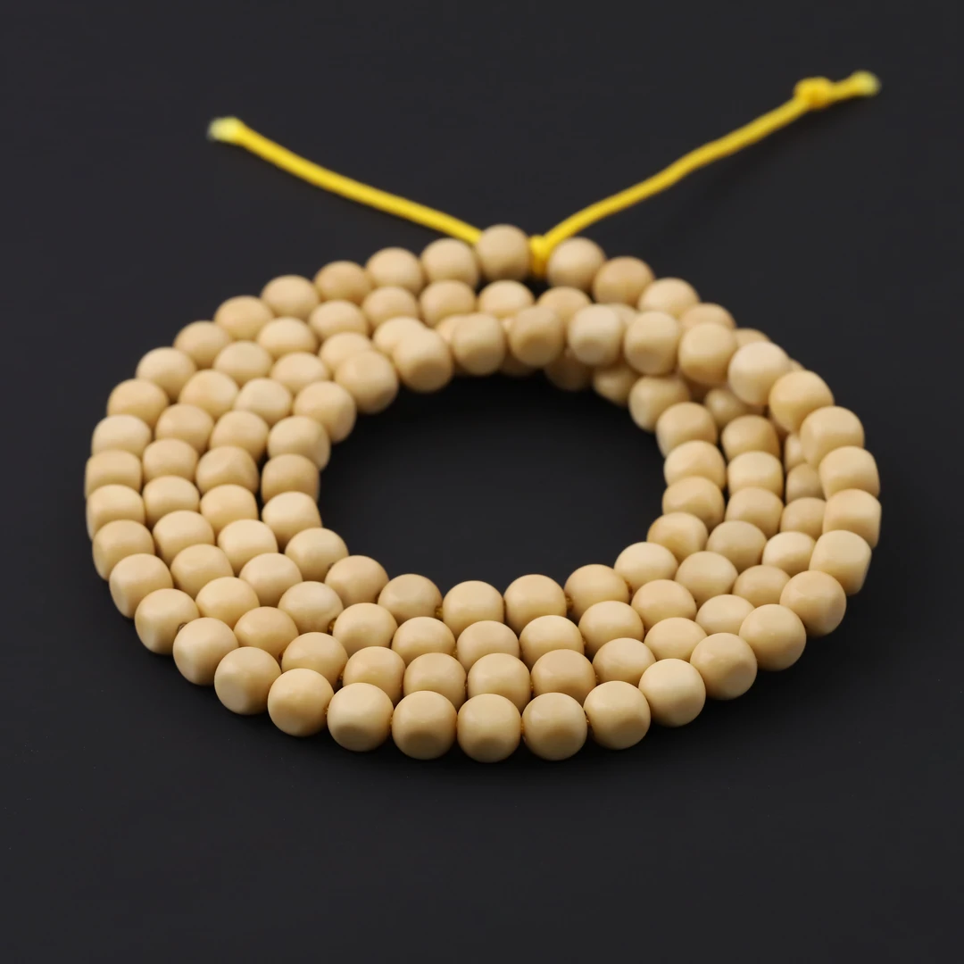 S7721【龙脊六方】精工六方龙脊菩提108文玩手串（送工具）