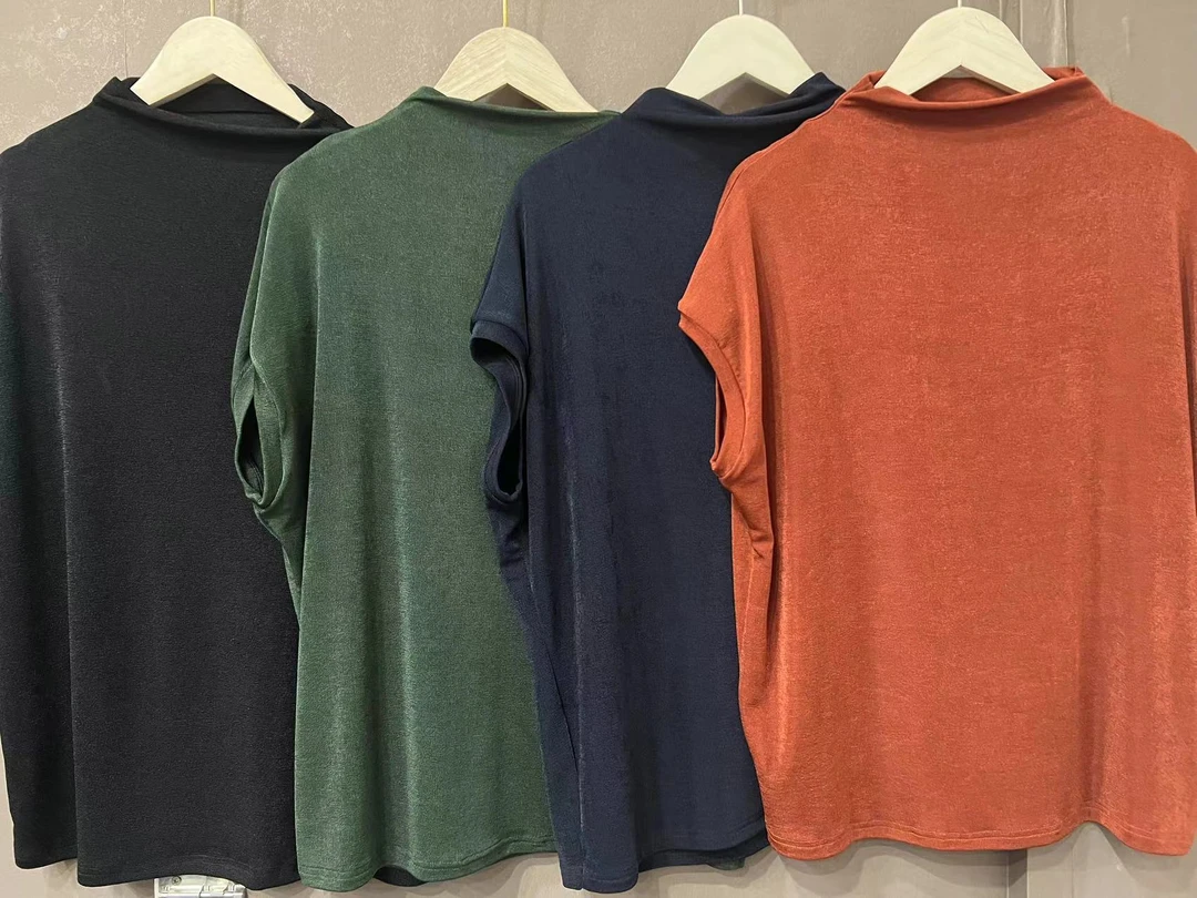 0501纯色女款小衫