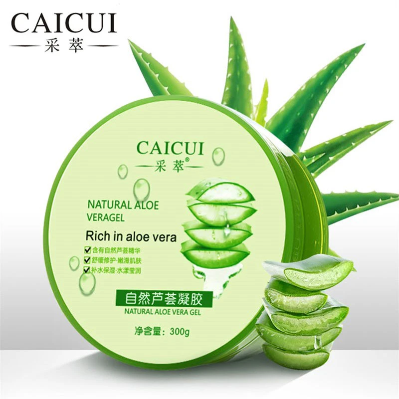 采萃芦荟胶300g补水保湿滋润芦荟凝胶温和护肤晒后修护舒缓凝胶
