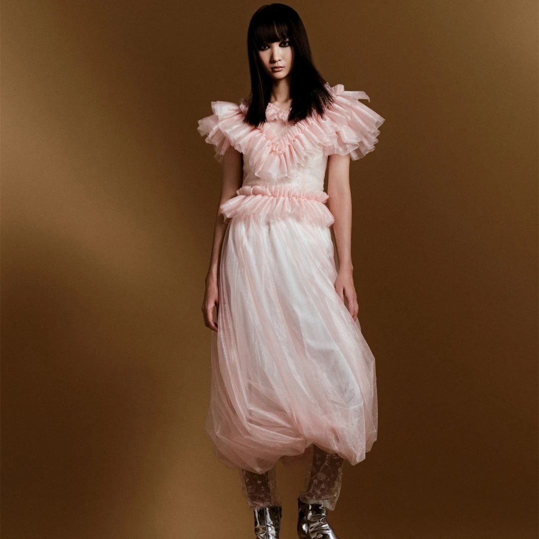 CHICCO MAO【官方正品】拧转纱裙C221-1465-P137/-1465-B137