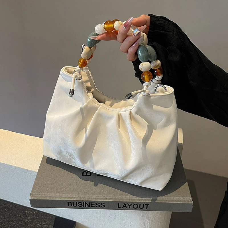 艾米兔女包2025新款时尚休闲质感手提包小众洋气百搭单肩斜挎包