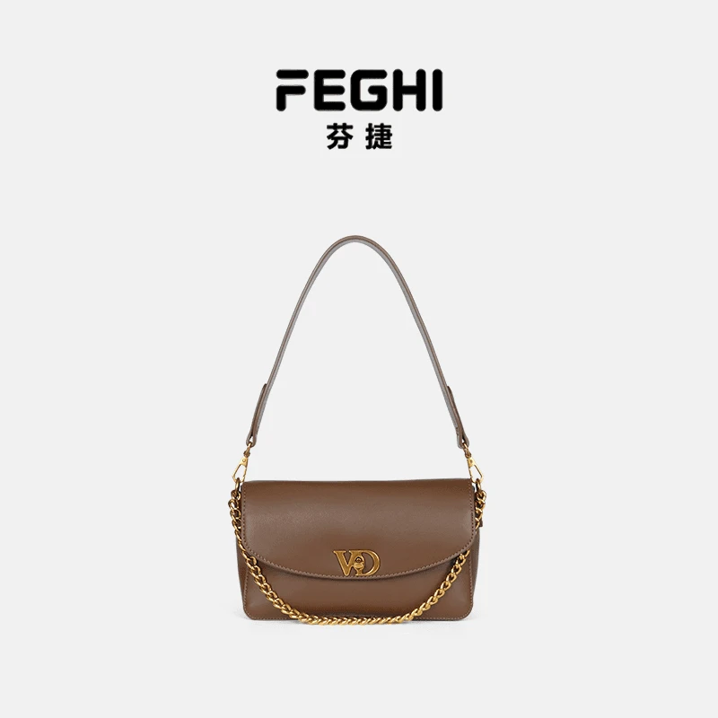 FEGIII/芬捷 2024年新款手提包时尚百搭款气质女包春夏复古女士
