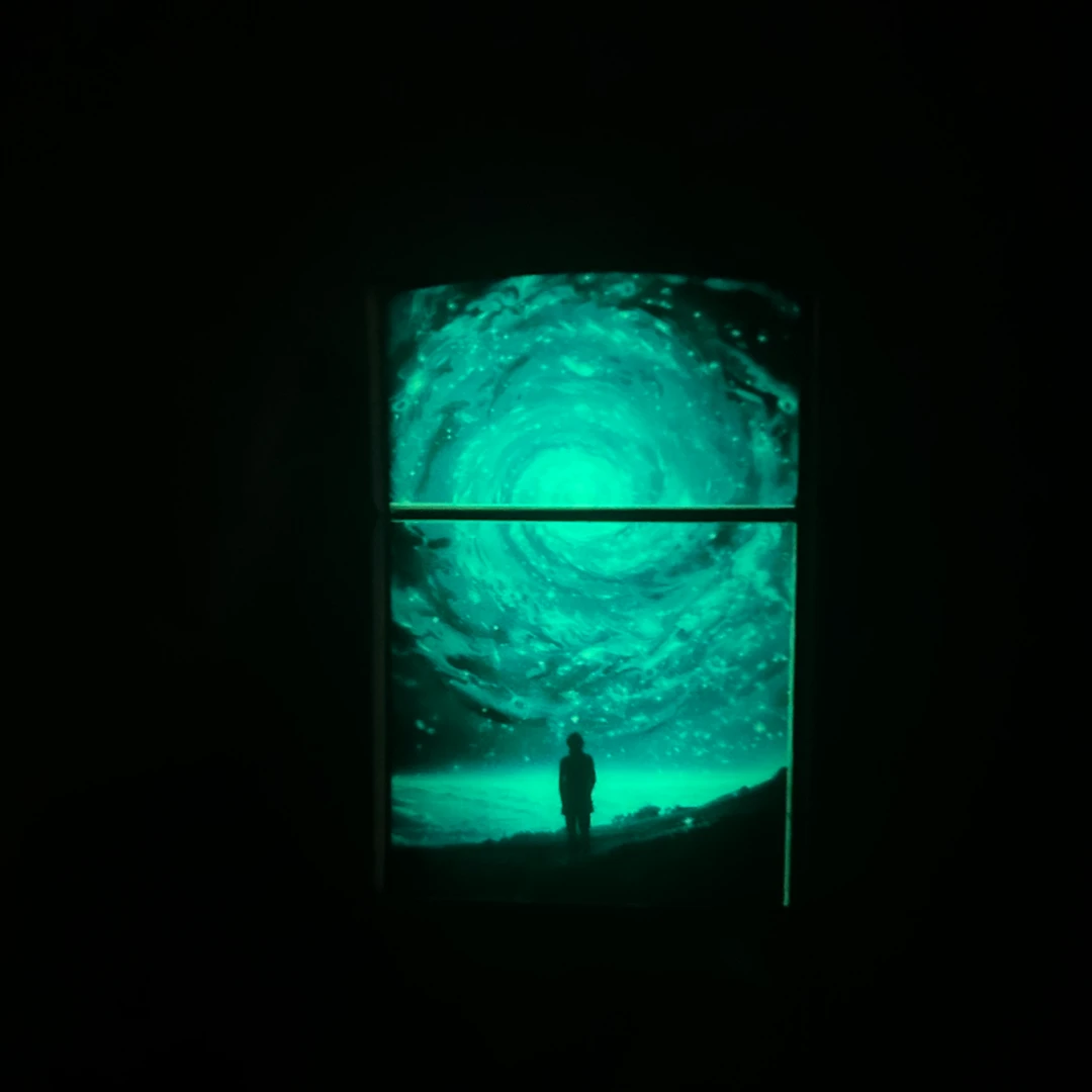 ZORRO佐罗新款夜光星空盔甲机煤油防风打火机幻彩男士时尚国潮