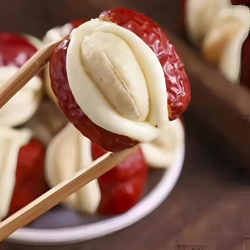 新疆腰果奶泡芙奶枣红枣腰果奶芙枣坚果口感软糯香甜