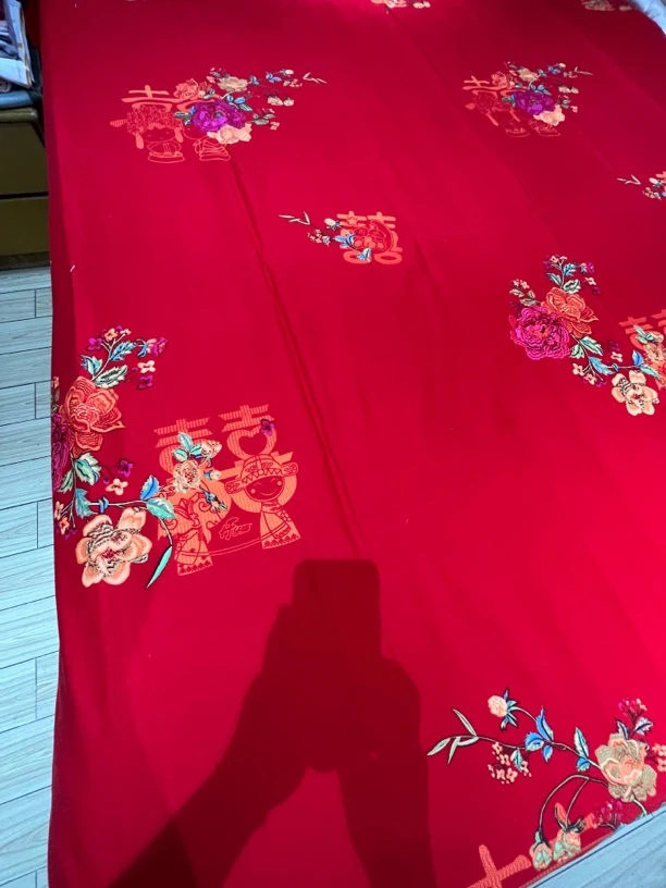 纯棉暖绒面料可以做床单，面料宽2.2/长2.5活性印花