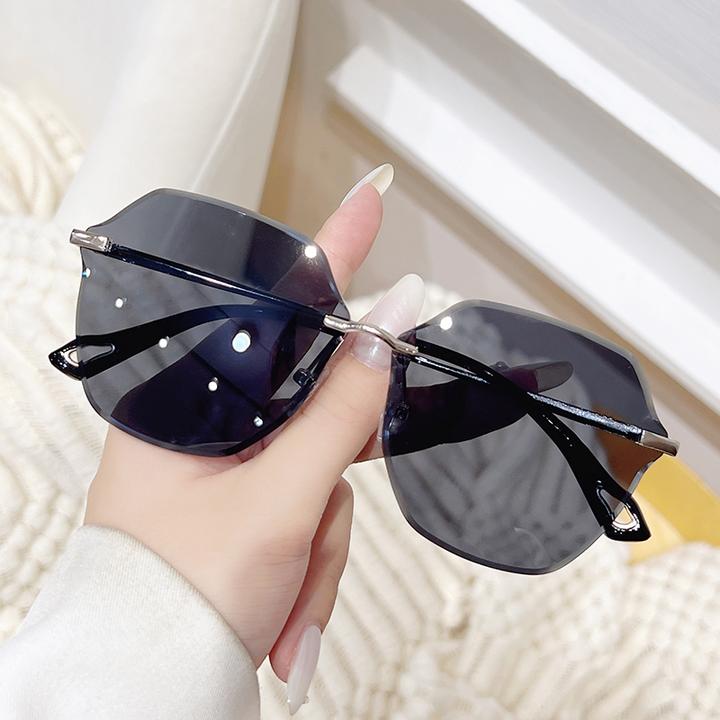 格莱迈2024时尚渐变片太阳镜女高级感街拍墨镜男女个性ins风眼镜