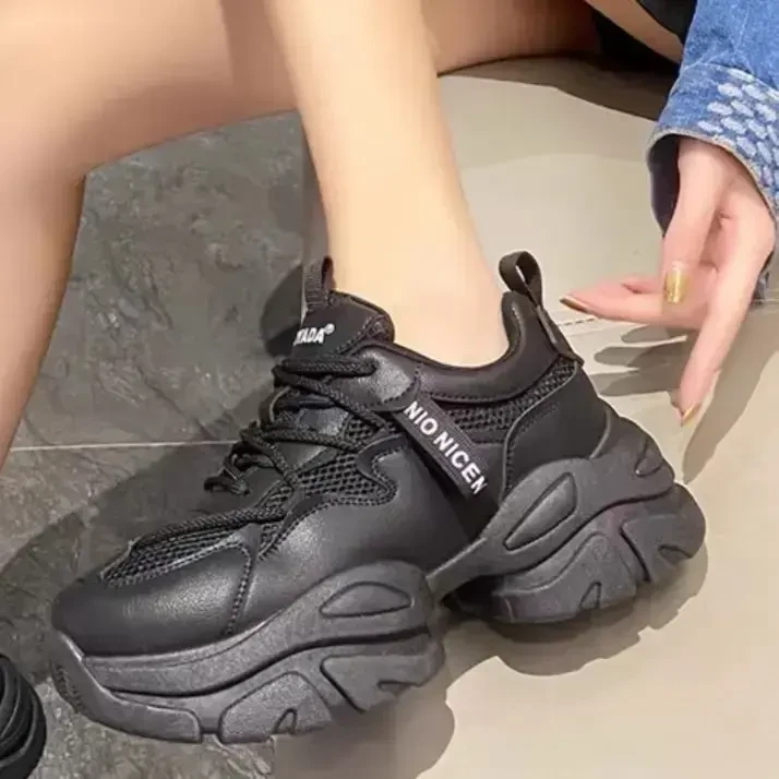 【301-407】2023商场断码专区捡漏女鞋百搭断码清仓厚底老爹女鞋