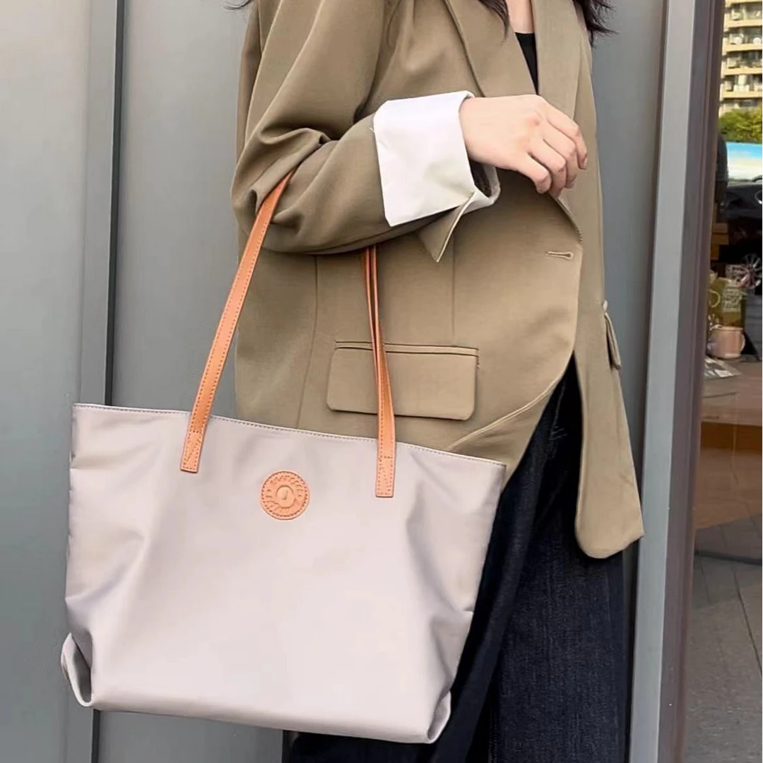 2024秋冬新款百搭大容量托特女包包通勤单肩简约大容量包包