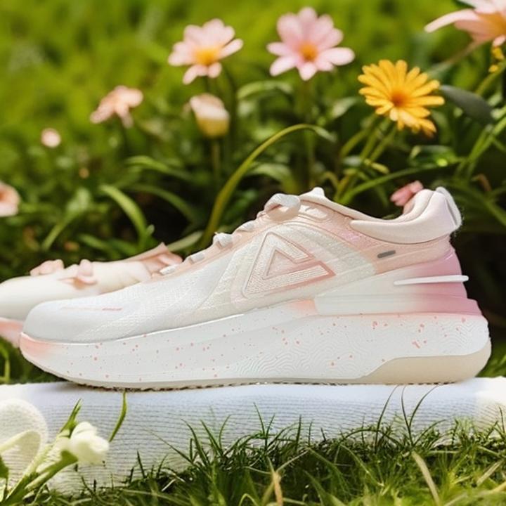 Peak/匹克态极4.0女款跑鞋缓震运动情侣款运动减震鞋子慢跑网面