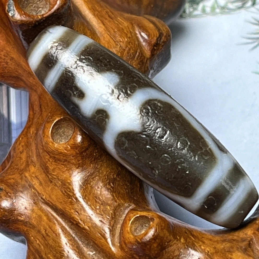 高油包浆宝瓶珠项坠风化清晰明显包浆细腻古风可做锁骨链手链