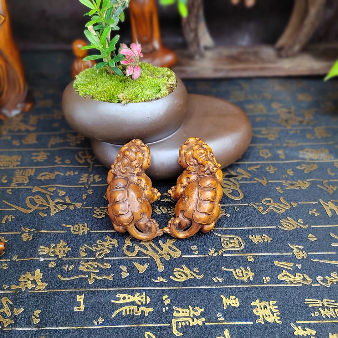 貔貅一对送货上门