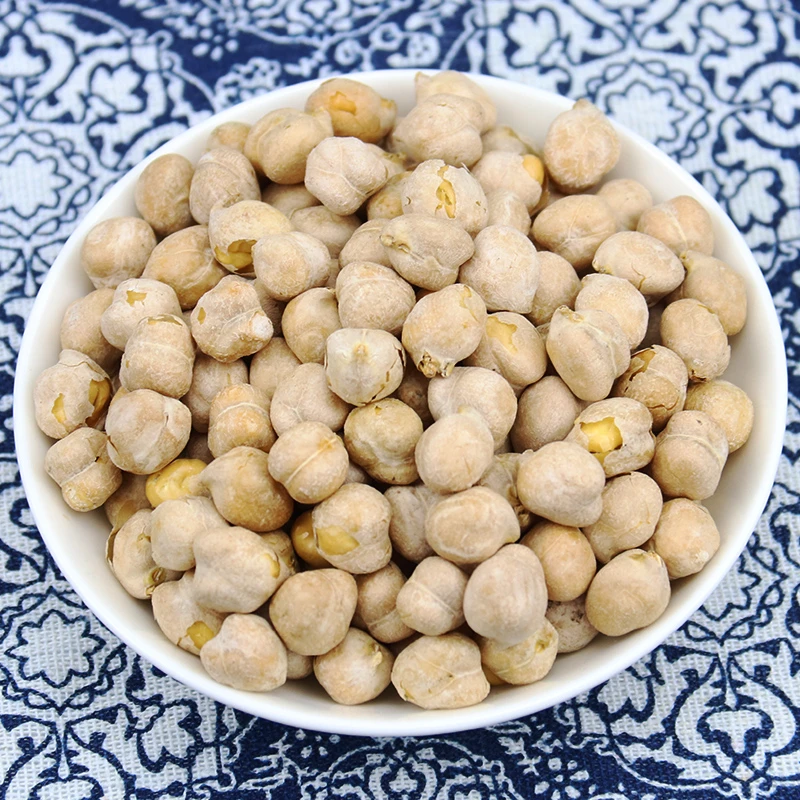 新货鹰嘴豆500g袋装特产粗粮零食小吃微咸熟香酥炒鹰嘴豆即食