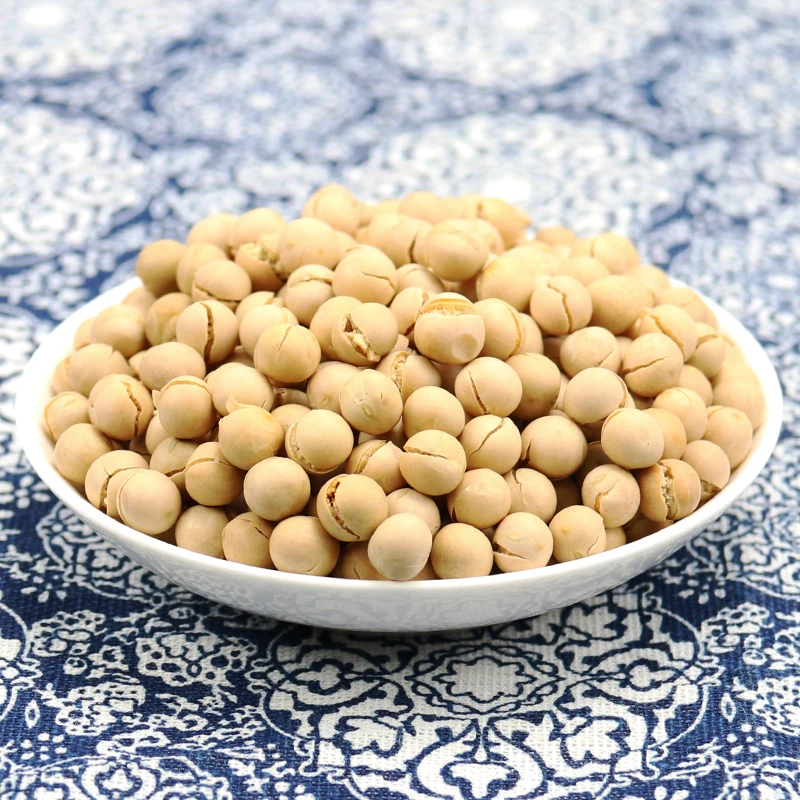 农家风味干炒豌豆盐炒熟即食豌豆零食休闲食品年货商用豆子微咸
