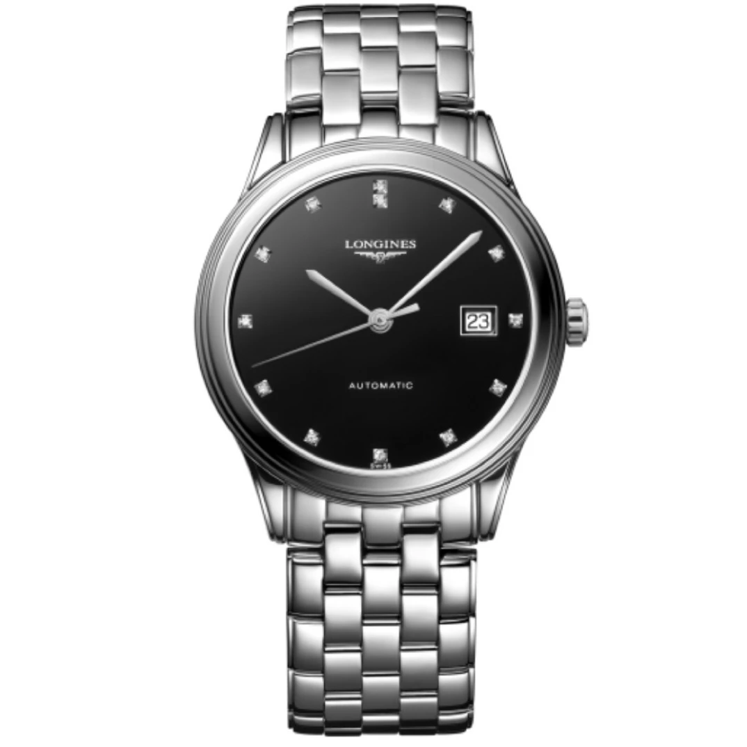99新 Longines/浪琴 军旗系列/L4.974.4.57.6 /38.50mm/单表