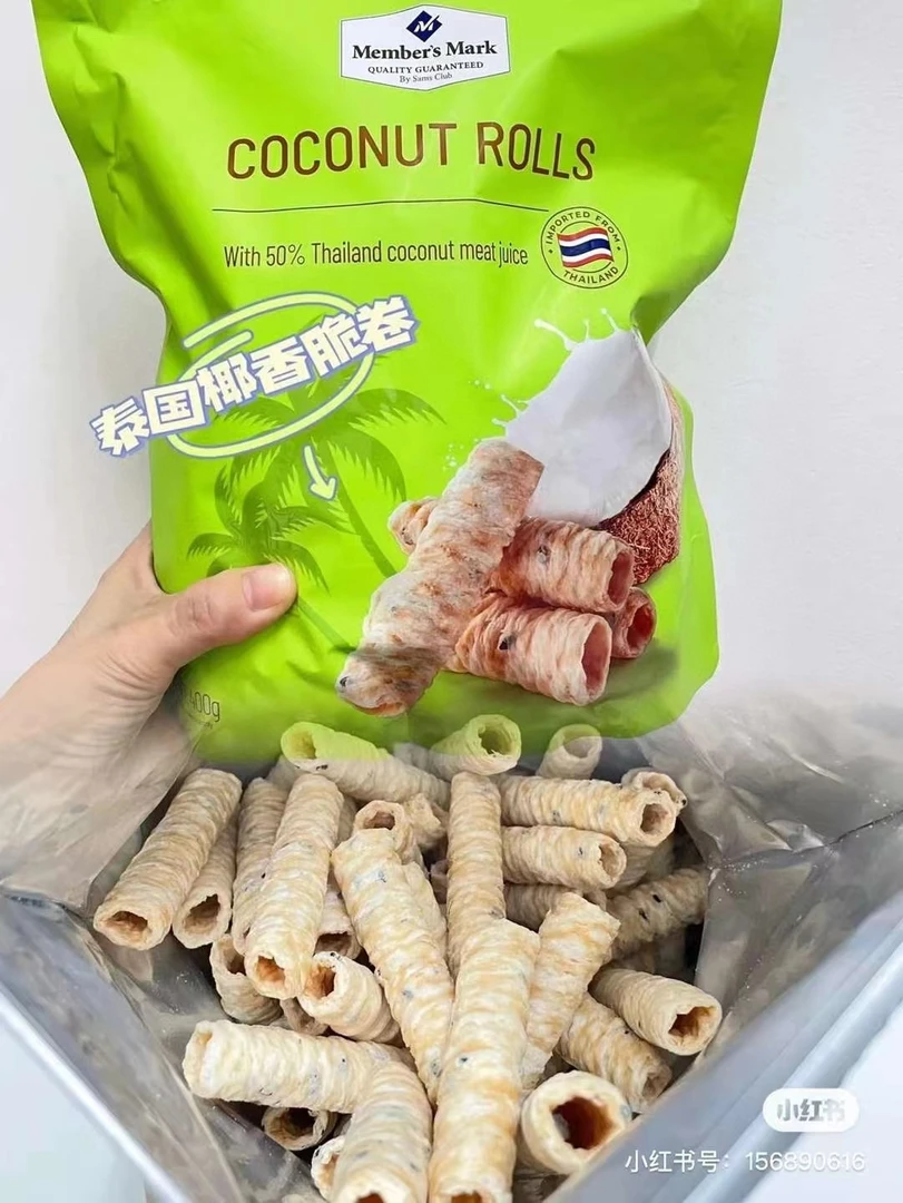 山姆椰香脆卷一包