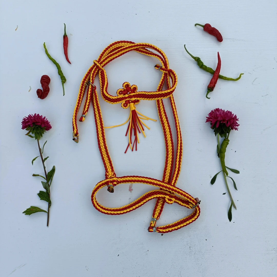 马鞍配件手编马龙头