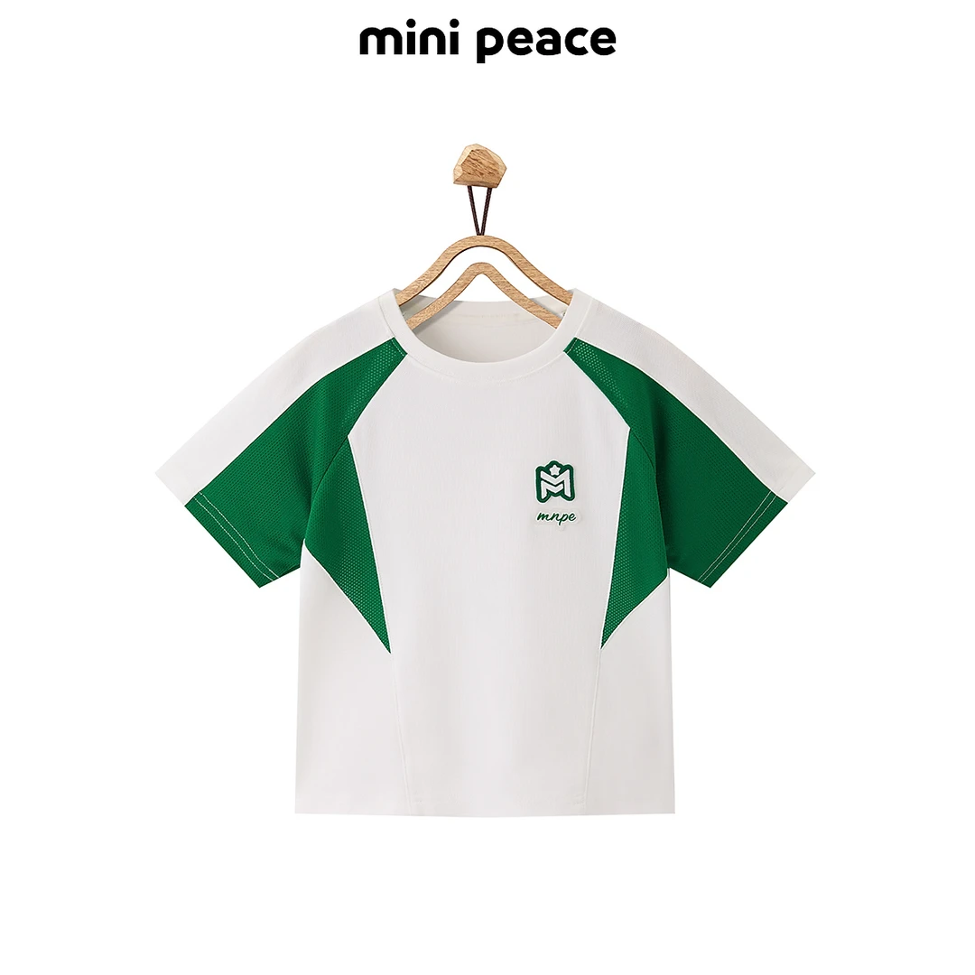 MiniPeace太平鸟童装夏季新款男童短袖T恤