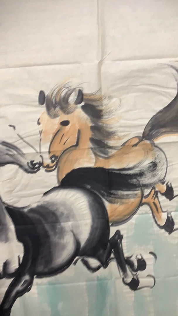 一画一拍宣纸长137宽69