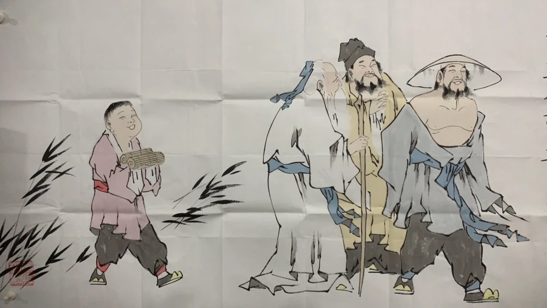 一画一拍宣纸长138宽69