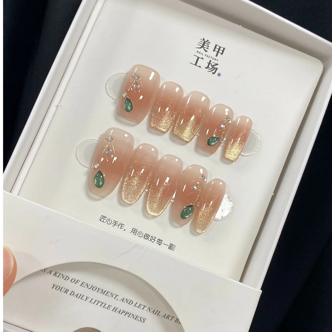 高货体验【点翠】纯手工轻奢手工穿戴甲（送高级工具包）