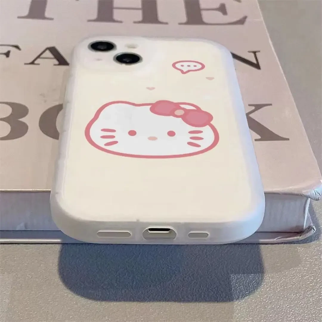 笑脸kt苹果15ProMax手机壳iPhone14防摔13全包12新款11软壳X女8