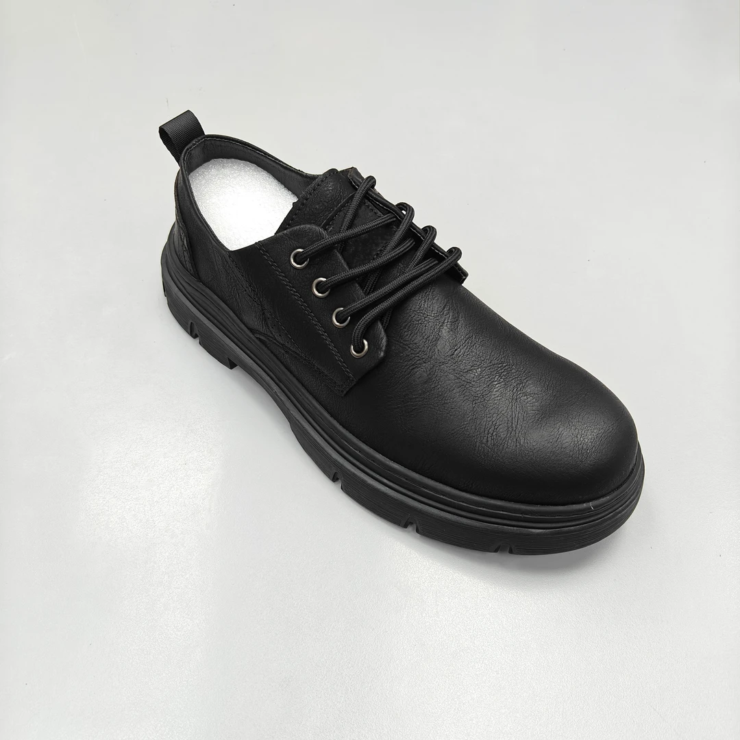 马丁靴男低帮2024新款男士马丁鞋子男款英伦工装潮鞋男百搭2523