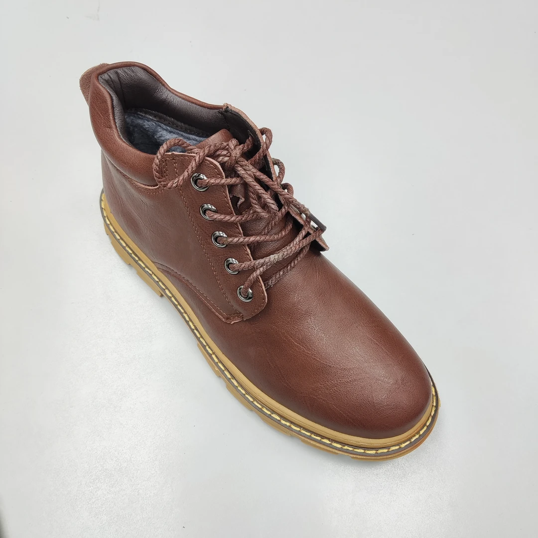 男士户外休闲马丁靴男舒适厚底透气英伦风防滑休闲系带鞋8999