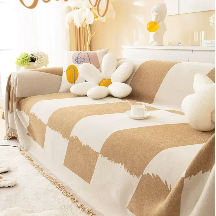 宠苑懒人沙发套罩ins风沙发盖布新款沙发毯全盖沙发毯沙发垫通用