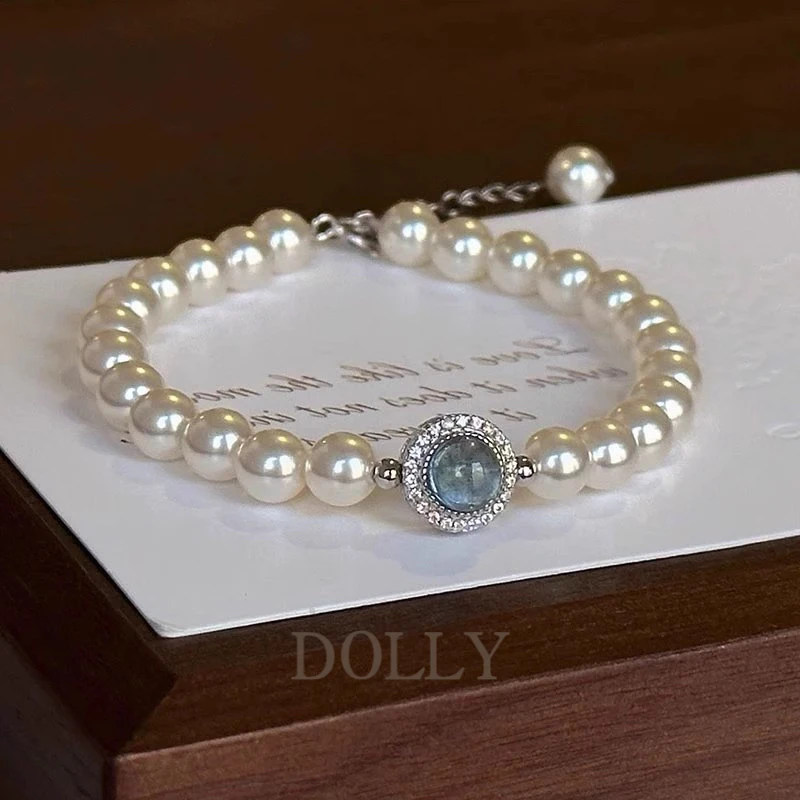 非金属仿珍珠手链 Dolly轻奢手链温柔甜美风小众气质潮流设计款