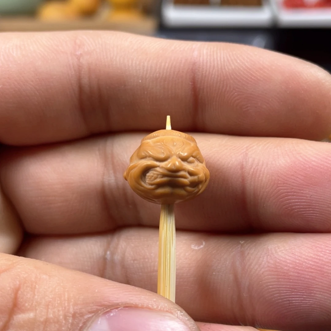 【闪购商品】猴头核桃手串14+恶僧小辫雕刻单珠