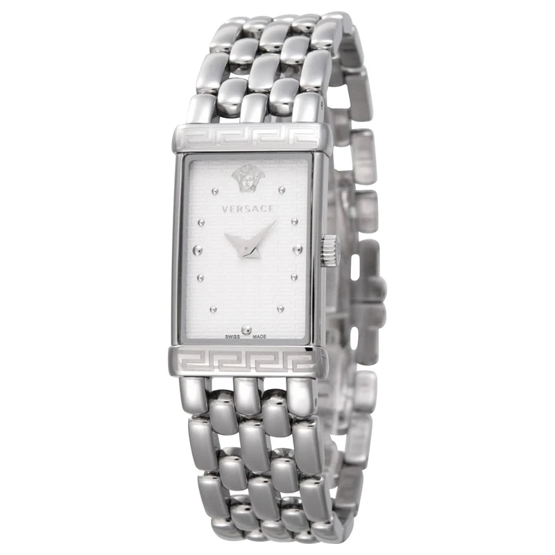 VERSACE/范思哲女士方形石英腕表 直径18X30MM 62Q99SD001S099