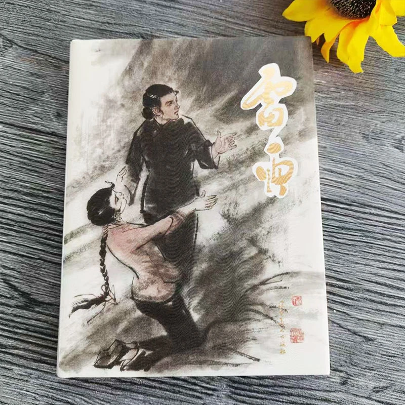 辽美圆脊雷雨 32开大精 连环画 怀旧小人书 谢京秋绘 辽宁美术