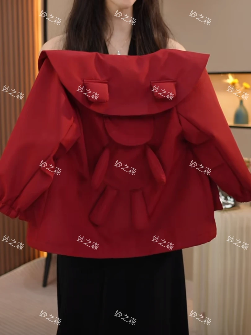 女童2024春秋款新款中大童洋气秋装外套