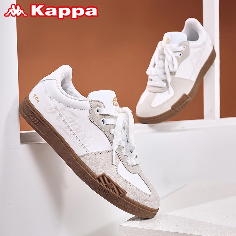【断码清仓】Kappa卡帕德训鞋百搭复古小白鞋休闲女板鞋K0DU5CC10CJ