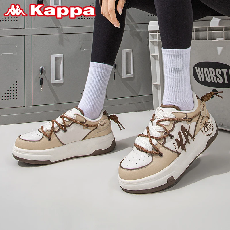 Kappa夏季新款低帮板鞋透气时尚潮休闲鞋流百搭运动鞋K0EW5CC36CJ
