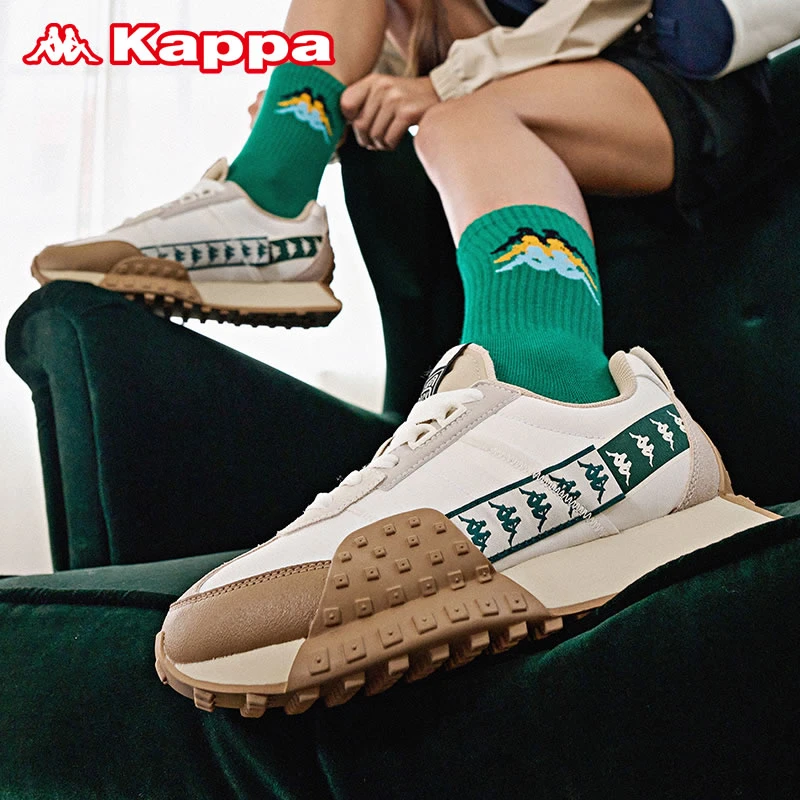 【断码清仓】Kappa卡帕复古老爹鞋百搭低帮休闲潮流运动鞋K0DY5MM41