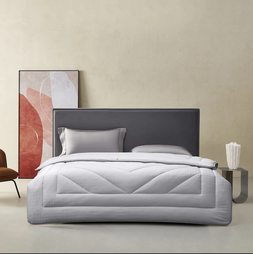 博洋线下款暖柔提花纤维冬被