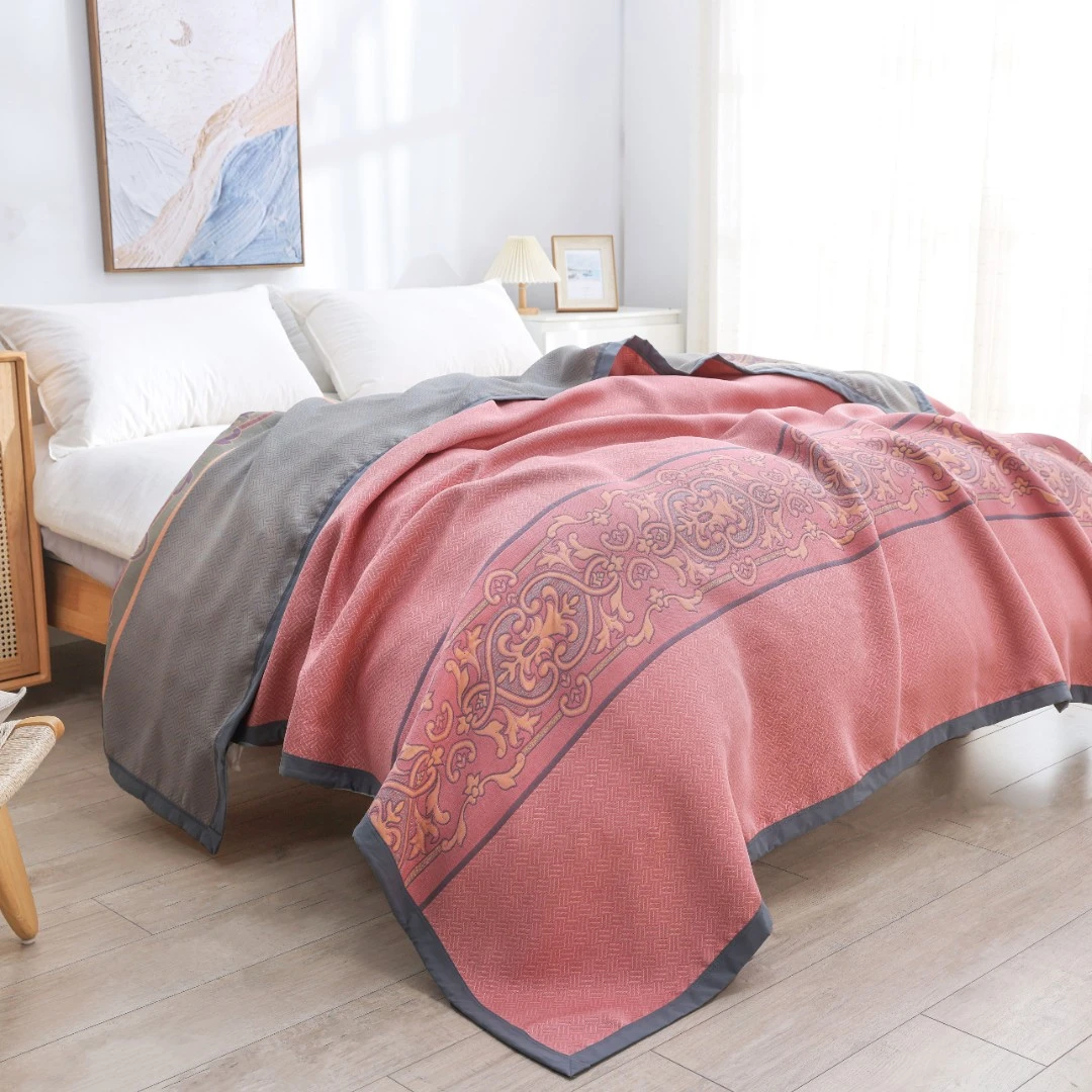 【凯瑟琳】2.4*2.5M高端A类丝滑柔软舒适亲肤透气可机洗四季用床盖。