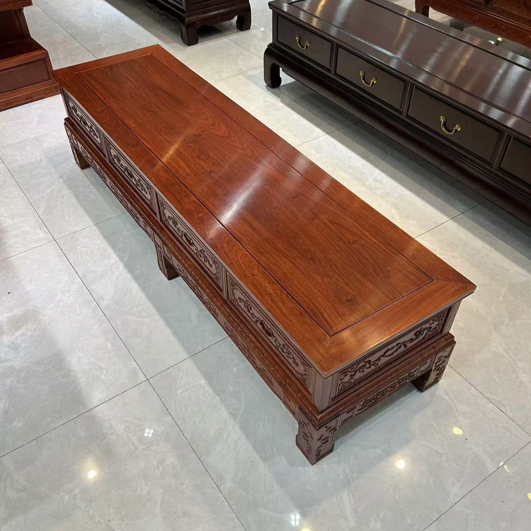 特价1.8电视柜刺猬紫檀储物柜非洲花梨木家具