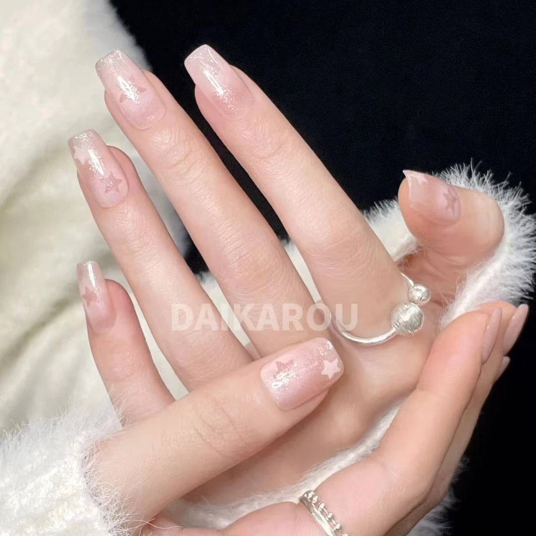 偷星 黛卡柔 此度 新甲型 手工穿戴甲10片