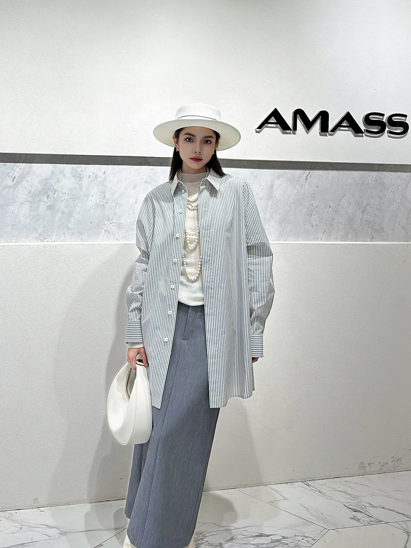 AMASS/阿玛施 新款时尚百搭衬衫外套5301110