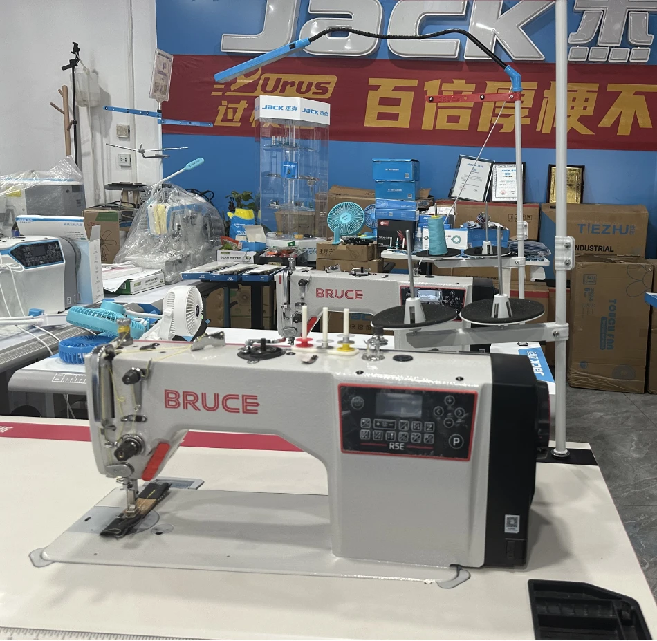 杰克全新布鲁斯R5E歩进花样全电脑缝纫机